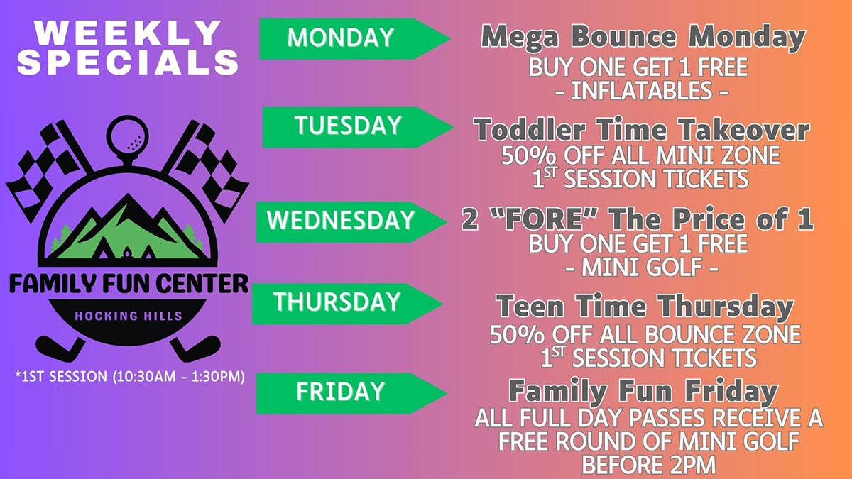 tn-weekly-family-fun-center-specials Weekly Family Fun Center Specials