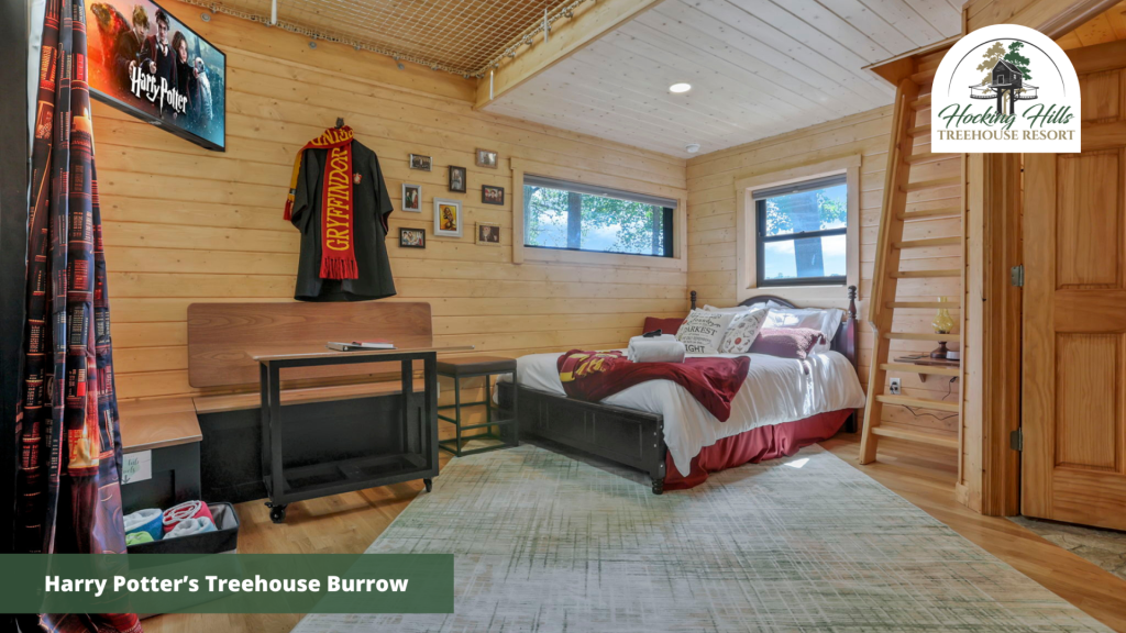 Hocking Hills New Year Harry Potter Tree House