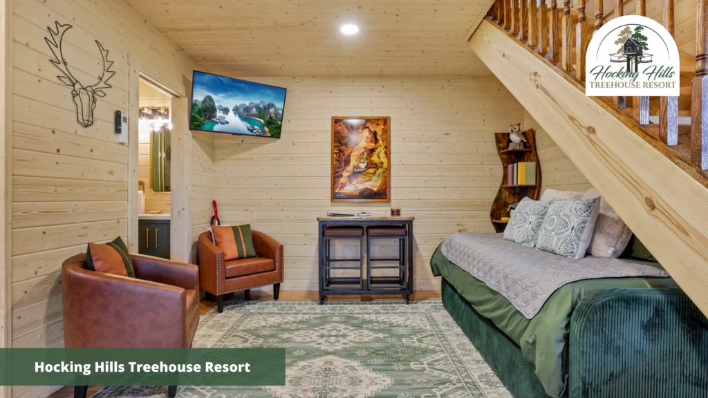 Hocking Hills New Year Treehouse Internal